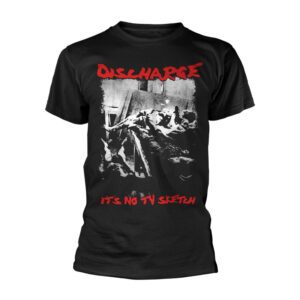 Discharge Its No Tv Sketch T-shirt T-shirt image