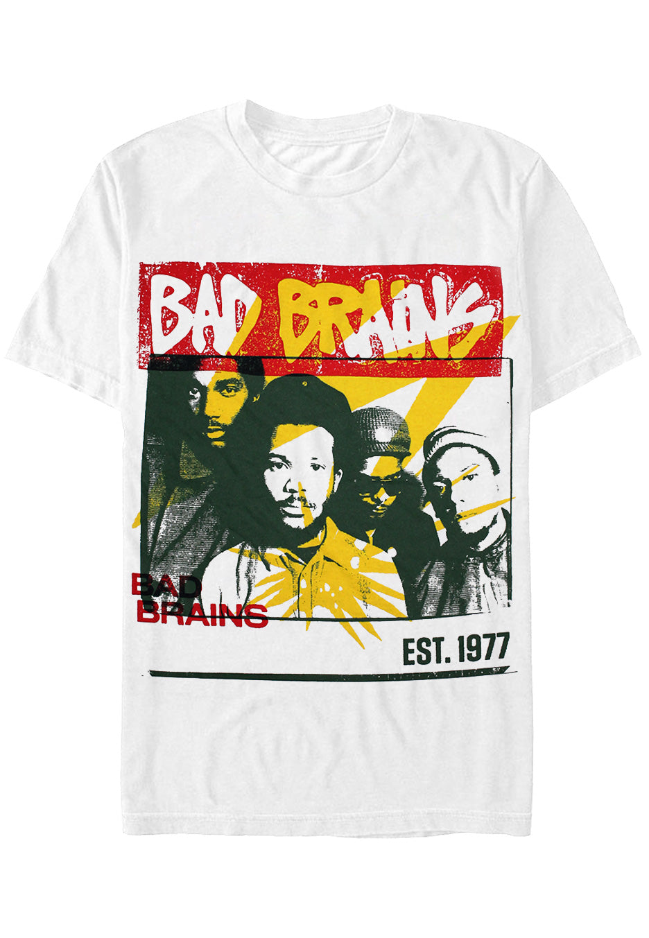 Bad Brains Colour Block – T-Shirt T-shirt image