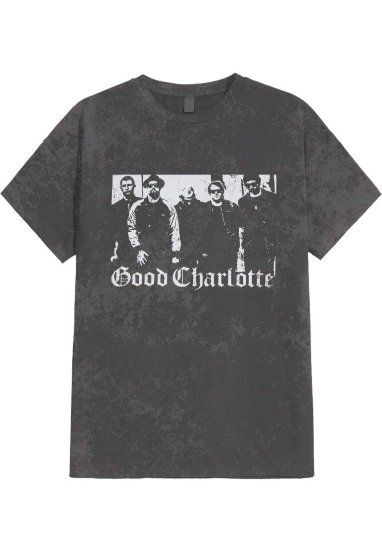 Good Charlotte Band Photo Washed – T-Shirt T-shirt image