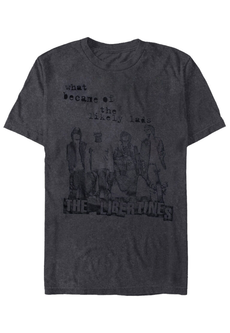 The Libertines Likely Lads Puff Grey – T-Shirt T-shirt image