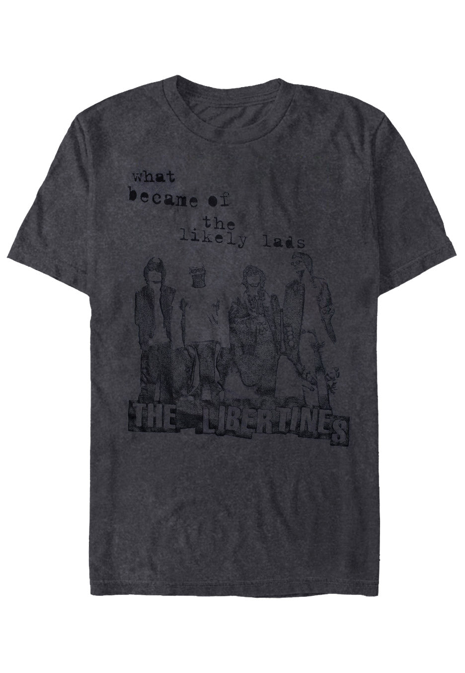 The Libertines Likely Lads Puff Grey – T-Shirt T-shirt image
